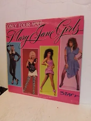 Mary Jane Girls - Only For You - 1985 Vinyl 12'' Lp./ VG+/ R&B Soul Funk Pop • $7