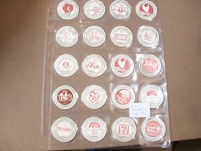 Pogs/milk Caps Outrigger Hotels Hawaii 1993 Pog Tournament Complete Set Of (20) • $5