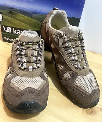 Women's Karrimor Summit 00 Hiking Shoes UK Size 7 Leather/ Textile Uppers. • £18.99