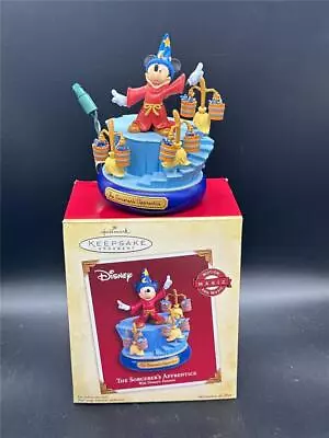 2005 Hallmark THE SORCERER'S APPRENTICE DISNEY'S FANTASIA MAGIC Motion Music • $24.99