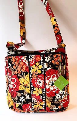 Vera Bradley Bittersweet Crossbody Mailbag Quilted Floral New With Tags • $93.10