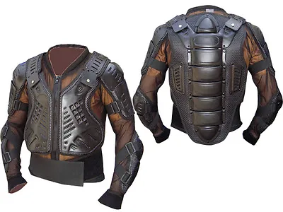 Men's Motocross Motorbike CE Armoured Spine Elbow Arms Protection Riding Jacket  • $110.93