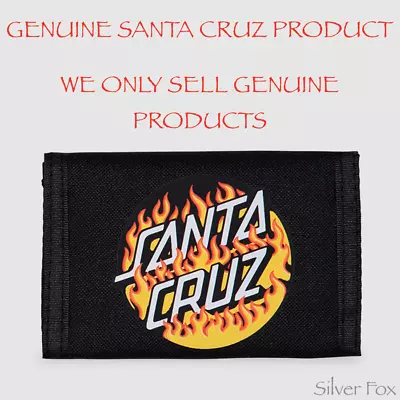 Santa Cruz Blaze Dot Black Wallet Brand New With Tags • $29.95