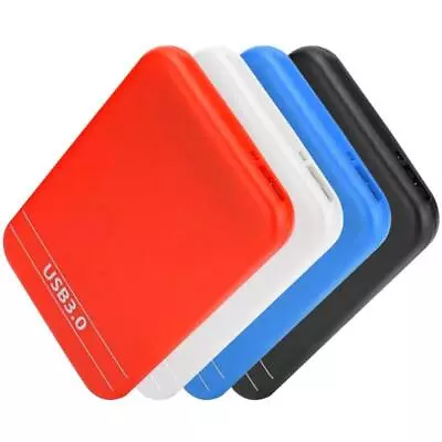 Portable 2.5' SATA USB 3.0 3TB HDD Enclosure - External SSD Case For Laptop • £7.09