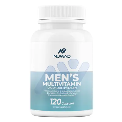 NUMAD Multi Vitamin For Men 120Capsules Men’s Multivitamin Daily • $17.90
