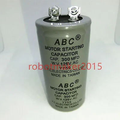 ABC CD60 Motor Starting Capacitor 300MFD 300UF 125VAC HVAC 125V High Quality • $10.11