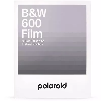 New Sealed Polaroid 600 B&W Film For Polaroid 600 & I-Type Cameras - 8 Photos  • $22.99