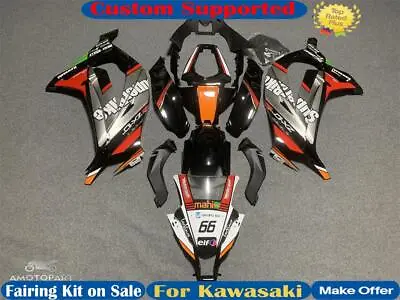 Injection Fairing Kit Bodywork Plastic ABS Fit For Kawasaki ZX10R 2011-2015 2012 • $590.77