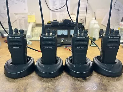 Motorola CP200 UHF With Chargers - QTY = 4 • $201