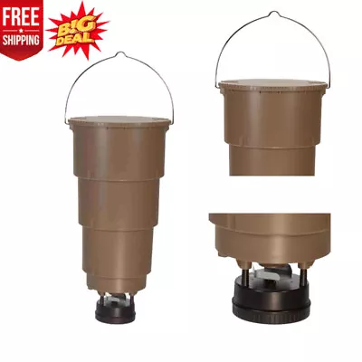 5-Gallon All-In-One Hanging Deer Feeder Bucket With Adjustable Timer MFG-13074! • $89.66