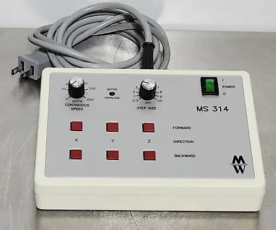 MW Marzhauser Wetzlar MS 314 Motorized Micromanipulator Controller • $279.20