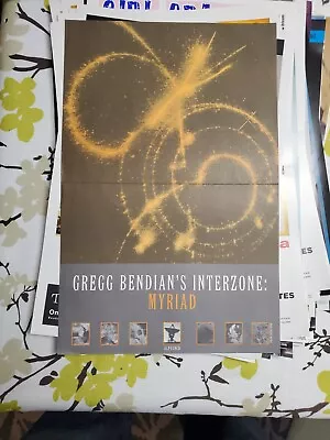 GREG BENDIANS INTERZONE           Vintage Promo Poster • $10.99