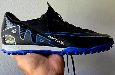 Mens Zoom Mercurial Vapor 15 Academy IC Indoor Soccer Shoes Size 10.5 BLACK/BLUE • $60