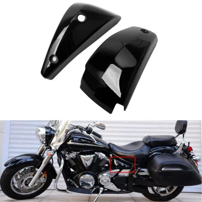 $55.99 • Buy Motorcycle Battery Side Fairing Covers For Yamaha V Star 1300 XVS1300 2007-2017