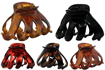 £7.49 • Buy New Octopus Hair Claw Clip Butterfly Bull Dog Design Plastic Fast Shipping
