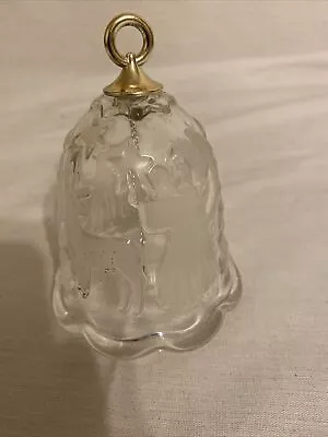 $13.50 • Buy Vintage MIKASA Glas Crystal Christmas Bell Angles Tree Reindeer Rare