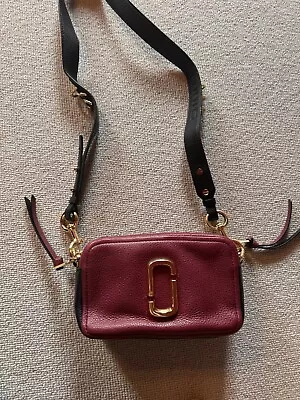 Marc Jacobs Leather Large Snapshot Cross  Body Bag  • £110