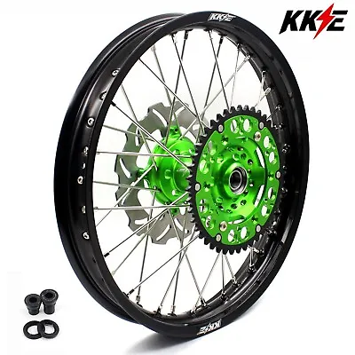$379 • Buy KKE 18  Rear Wheel For Kawasaki 2006-2018 KX250F KX450F Dirt Bike Rim CNC Hub