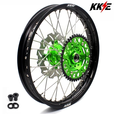 $379 • Buy KKE 18  Rear Wheel For Kawasaki 2006-2018 KX250F KX450F Dirt Bike Rim CNC Hub