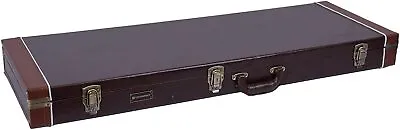 Crossrock Hard Case Fits Fender Telecaster & Stratocaster Electric Guitar Brown • $139.99