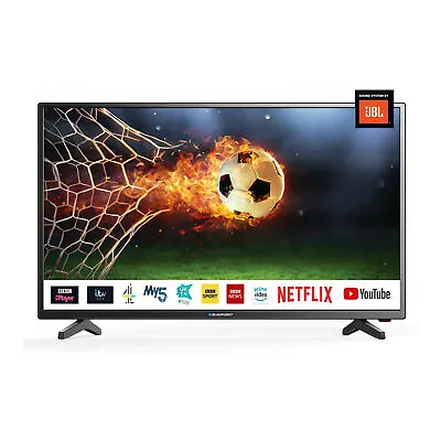 Blaupunkt 32  Inch HD Ready LED Smart TV With JBL Speakers And Freeview Play HD • £169.99