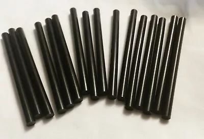 12 Black Halloween Mini Glue Sticks 4  Length 5/16 (.25 ) • $8.99