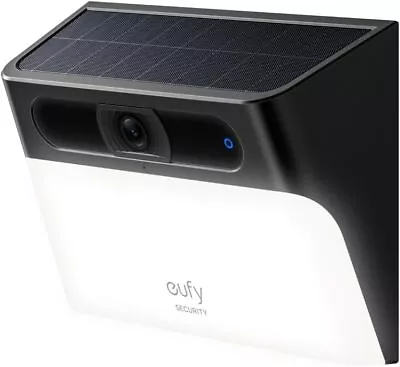 Eufy Security Solar Wall Light Cam S120 Wireless Outdoor Camera 2K Spotlight Cam • $99.99