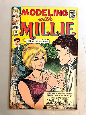 Modeling With Millie #39 High Grade 1965 Stan Lee  Rare In Grade ! • $49.95