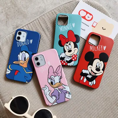 Minnie Mickey Mouse Donald Duck Daisy Duck Scrub Soft PhoneCase For IPhone 13Pro • $7.97