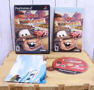 Cars: Mater-National Championship (Sony PlayStation 2 2007) PS2 Complete Poster • $14.95