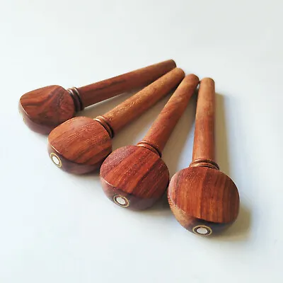 1 Set 4/4 Violin Rosewood Pegs Rose Wood Peg Full Size Paris Eye • $9.99