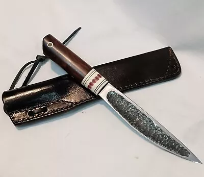 Yakut Knife Handmade Siberian Yakutian Hinting Knife 15CM Carbon Steel Blade • $239.49