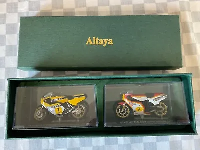 1/24 Ixo-altaya Sheene 1977 Suzuki +roberts 1979 Yamaha World Champions Twinset  • £54.95