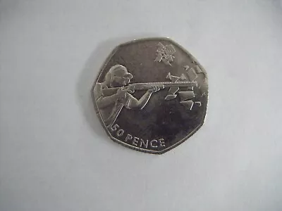 Collectable 50p Coin 2011 London Olympics Shooting Circulated • £3.50
