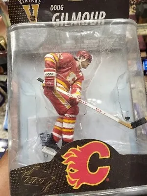 Mcfarlane Nhl Legends 7 Doug Gilmour Vintage Hockey Red Jersey Calgary Flames • $29.99