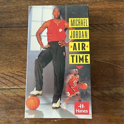 Michael Jordan: Air Time VHS 1993 Classic Basketball Story Movie Film Rare GUC • $7.99