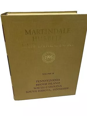 Martindale Hubbell Law Directory Volume 14 / 1995 Legal Display Book • $25