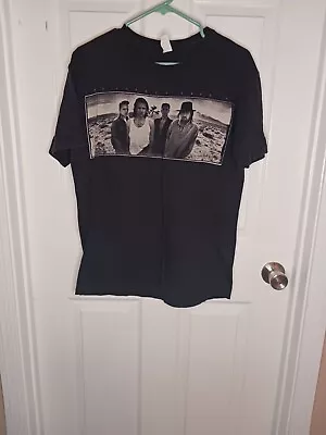 U2 Joshua Tree 2017 1987 Concert Tour T Shirt Medium Black 2 Sided • $25