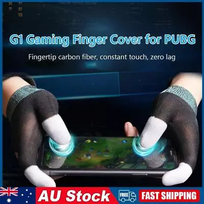 1 Pair Gaming Finger Cover Anti-slip Mobile Phone Finger Sleeves For Mobile Game • $9.16