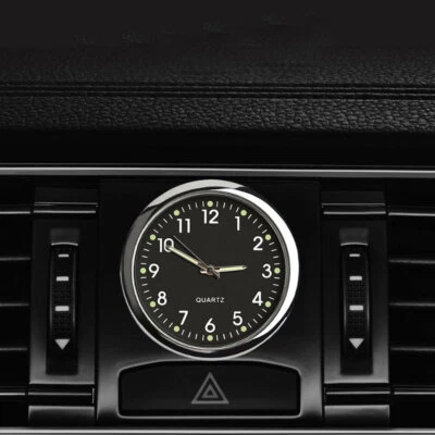 $5.66 • Buy Luminous Car Internal Stick-On Digital Watch Quartz Clock Accessories Universal