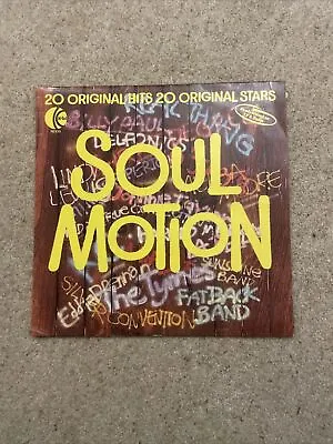 Soul Motion Album - Vinyl LP Record - 20 Original Stars 1976 K-Tel NE930 • £3.99