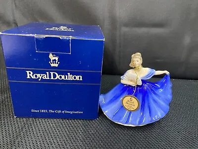 Royal Doulton  ELAINE  Miniature Porcelain Figurine ~ SIGNED ~ HN3214 ~ 4 1/2  T • $31.99