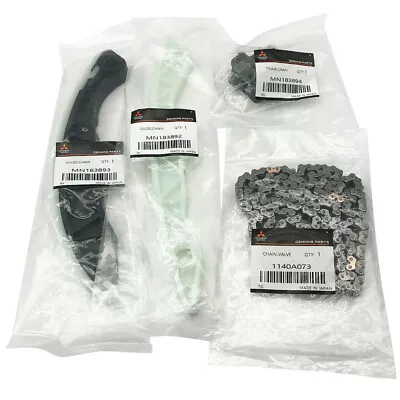 New GENUINE OEM Mitsubishi LANCER EVOLUTION X 10 4B11T TURBO Timing Chain Kit US • $119.99