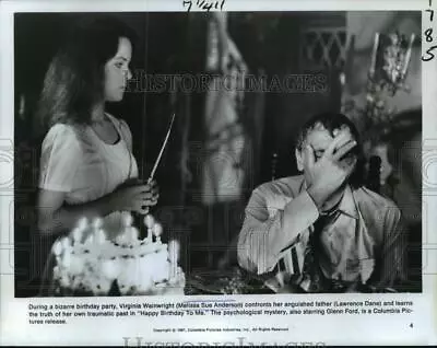 1981 Press Photo Melissa Sue Anderson And Lawrence Dane In Happy Birthday To Me. • $19.99