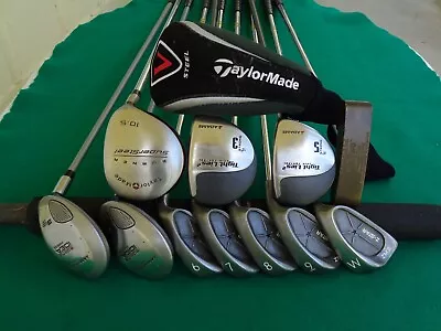 TaylorMade Adams Z Star Irons Driver Woods Hybrids Complete Golf Club Set Mens R • $279
