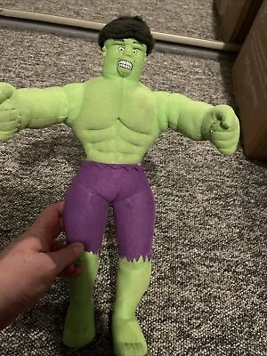 Marvel Kellytoy The Incredible Hulk 14  Inch Tall Childrens Soft Plush Toy • £2