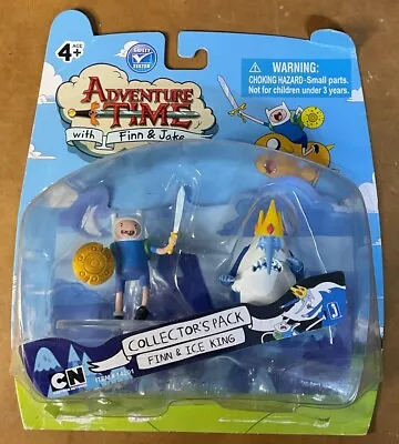 Adventure Time Collector's Pack Finn And Ice King Action Figures 2  NEW • $26.99