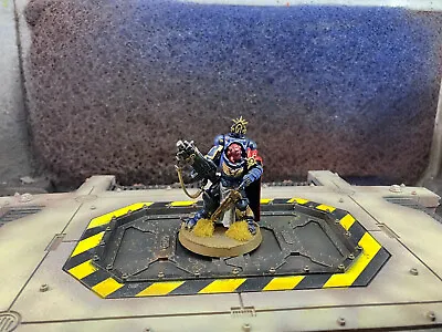 Warhammer 40k Captain In Gravis Armor Painted • $67.94