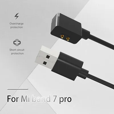 $9.99 • Buy Magnetic Charging Cable Smart Watch Magnet 2pin USB For Xiaomi Mi Band 7 Pro