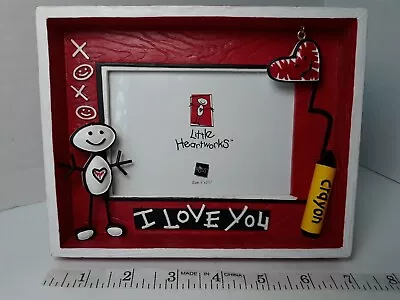 Russ 3D Picture PHOTO FRAME Resin 3.5x5  I LOVE YOU Gifts Mom Dad Shadow Box • $6.99